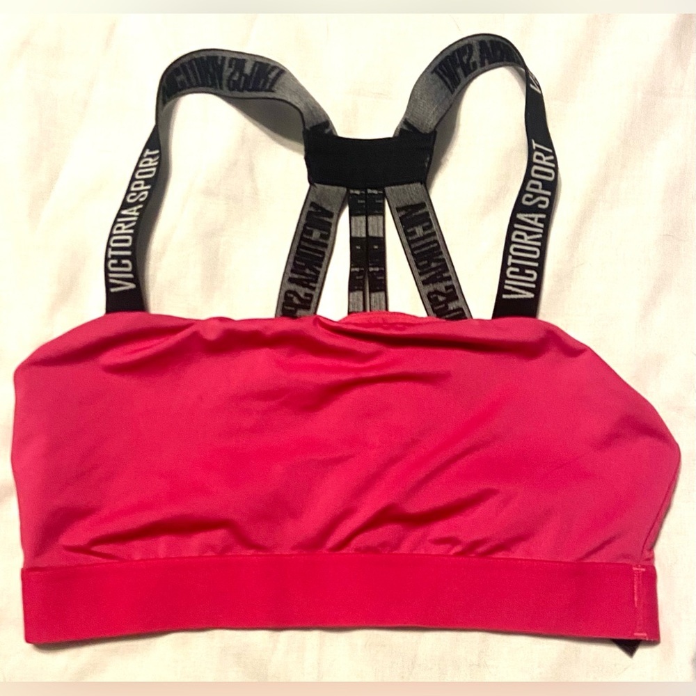 Victoria's Secret VICTORIA SPORT Sports Bra Hot Pink Athletic Lined Size M